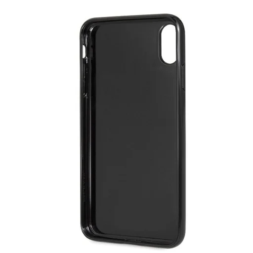 Guess Glitter Triangle tok iPhone Xs Max fekete - 5