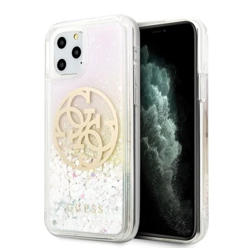 Guess Gradient Liquid Glitter Circle tok iPhone 11 Pro - 1