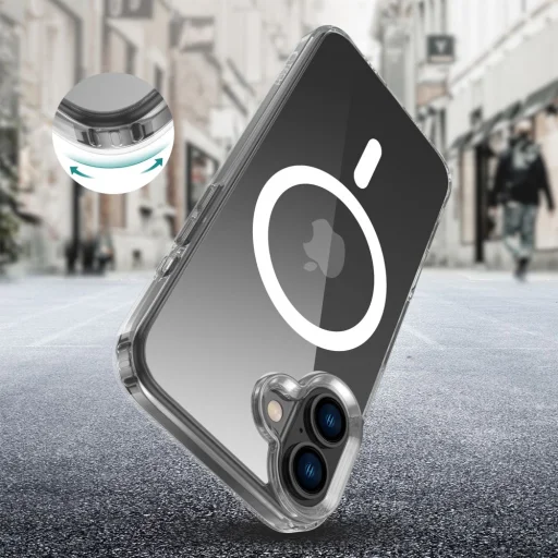 Tech-protect Flexair Hybrid Magsafe Iphone 16 Plus átlátszó Tok - 2