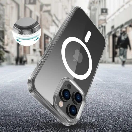 Tech-protect Flexair Hybrid Magsafe Iphone 16 Pro Max áttetsző Tok - 2