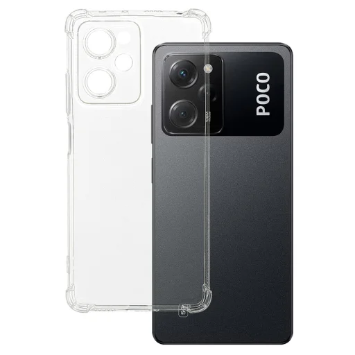 Clin Anti Shock 1,5mm tok a Xiaomi Poco X5 Pro 5G készülékhez, átlátszó - 1