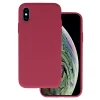 Silicone Lite burgundi iPhone X/XS tok