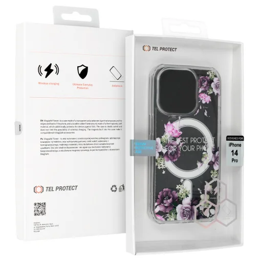 Tel Protect Flower Magsafe tok iPhone 16 Plus design 7 - 7