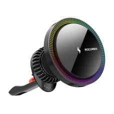 Rocoren RCZJ-XK01 vezeték nélküli autós töltő, 15W (fekete)