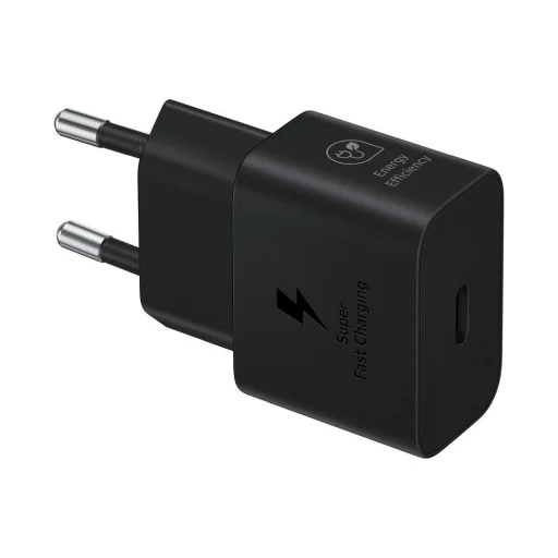 Samsung USB-C 25W hálózati töltőadapter fekete (EP-T2510NBE) - 1