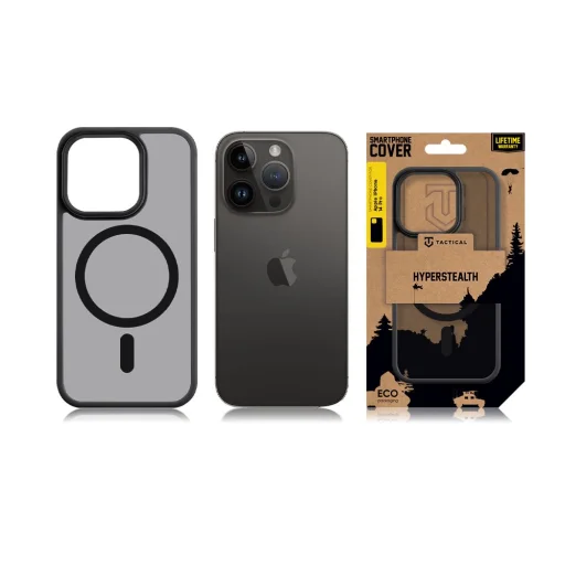 Tactical MagForce Hyperstealth tok iPhone 14 Pro-hoz Aszfalt - 3
