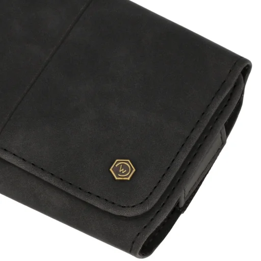 WONDER Max Belt tok (XL MÉRET) Iphone 15 Pro Max/Samsung A54 5G/A52/S24 Plus/S20 FE fekete (167x83 mm) - 4