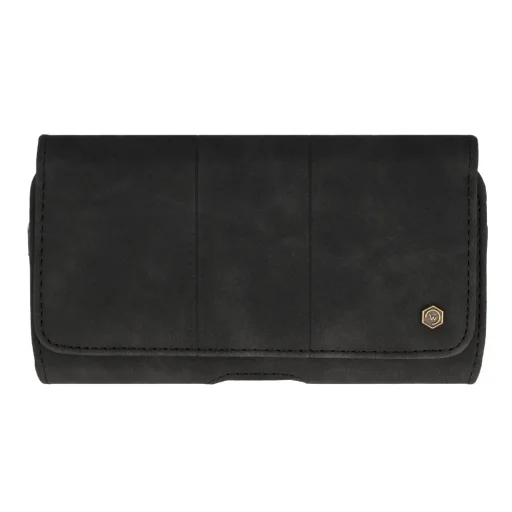 WONDER Max Belt tok (XL MÉRET) Iphone 15 Pro Max/Samsung A54 5G/A52/S24 Plus/S20 FE fekete (167x83 mm) - 1