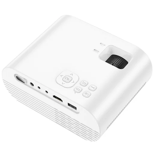 HOCO projektor Wi-Fi Bluetooth 720P DT1 fehér - 3