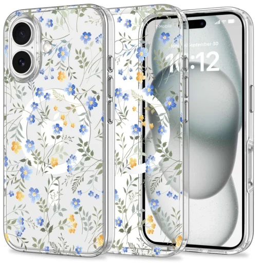 Tech-protect Magmood Magsafe Iphone 16 Spring Flowers Tok - 1