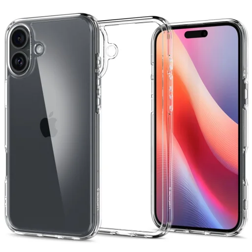  iPhone 16 Kristálytiszta SPIGEN Ultra Hybrid tok - 1