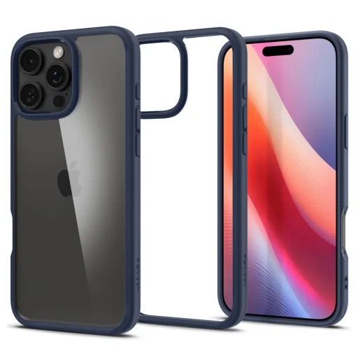  iPhone 16 Pro Tengerészkék SPIGEN Ultra Hybrid tok - 1