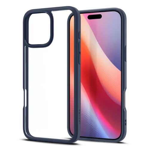  iPhone 16 Pro Tengerészkék SPIGEN Ultra Hybrid tok - 2