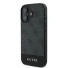  iPhone 16 Plus GUESS tok GUHCP16MG4GLGR (PC/TPU 4G PU Bottom Stripe) szürke thumbnail