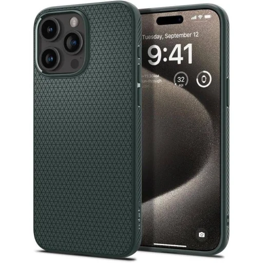  iPHONE 16 Pro Max abbys green SPIGEN Liquid Air tok - 1