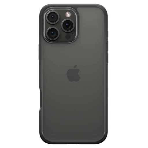  IPHONE 16 Pro Max matt fekete SPIGEN Ultra Hybrid tok - 2