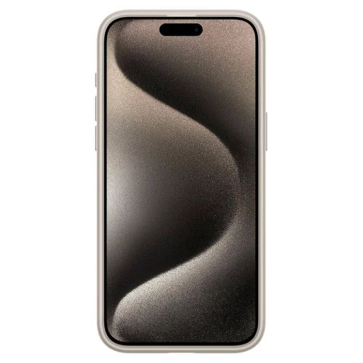  iPhone 16 Pro Max Fagyos Természetes Titán SPIGEN Ultra Hybrid Mag tok, kompatibilis MagSafe-fel - 12