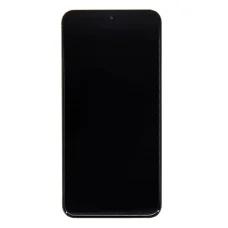 LCD kijelző + Érintőegység + Előlapi burkolat Samsung S901B Galaxy S22 Szürke (Service Pack)