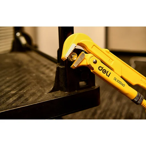 Swedish Pipe Wrench Deli Tools EDL105140 - 6