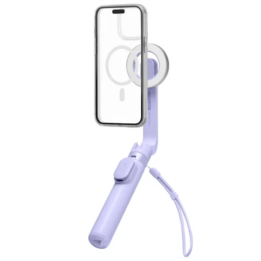 Spigen S571w Magsafe Bluetooth Selfie Bot állvány Levendula - 3