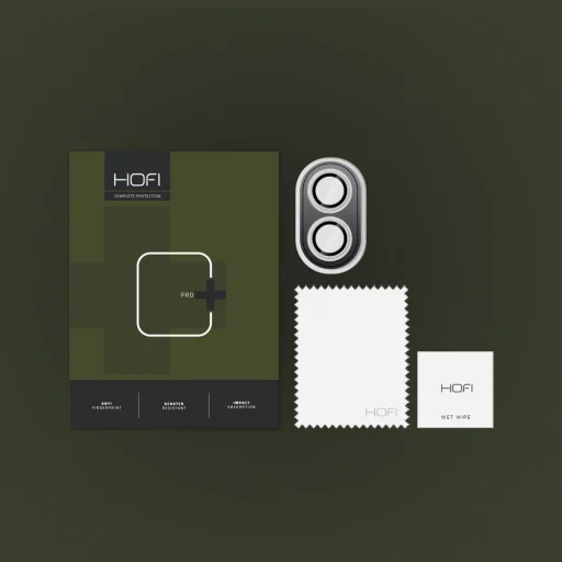 Hofi Camring Pro+ iPhone 16 / 16 Plus / 17 kamera védőfólia - 4