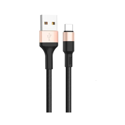 HOCO USB A - Type-C 2A X26 1 m fekete-arany kábel - 3