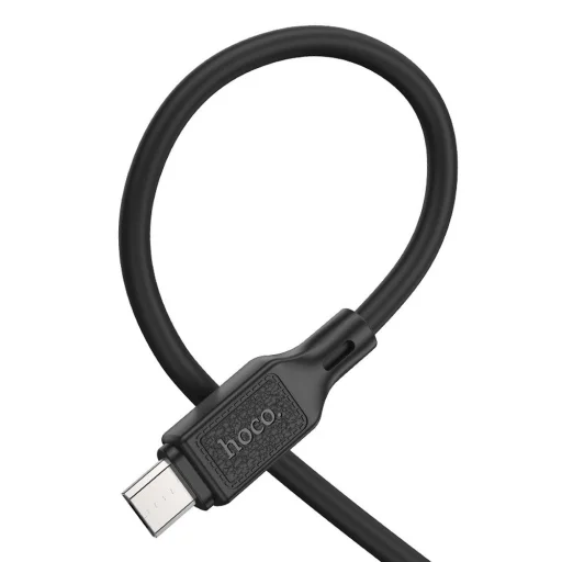 HOCO USB-A - Micro USB 2,4A X90 1m fekete kábel - 2