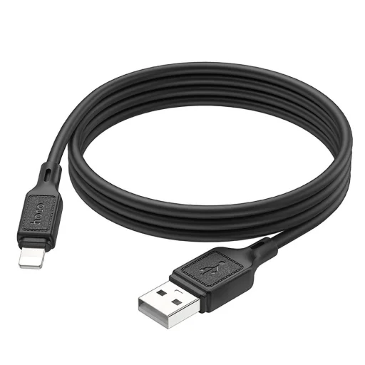 HOCO USB-A - Micro USB 2,4A X90 1m fekete kábel - 3