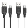 HOCO kábel USB A-Micro USB 2,4A X90 1m fehér - 4