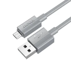 HOCO kábel USB A - Micro USB 2,4A X107 1 m szürke