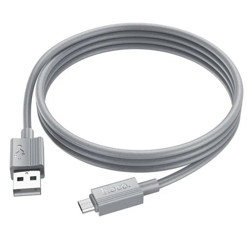 HOCO kábel USB A - Micro USB 2,4A X107 1 m szürke - 2