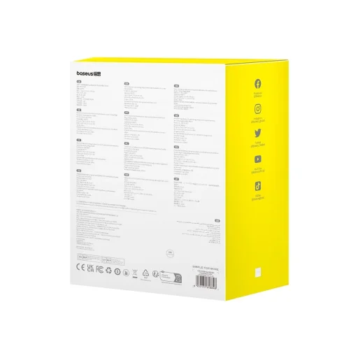 Jump starter szuperkondenzátorral Baseus Super Energy Mega Series BS-CH007 3000A 12V USB-C / EC8 / DC - szürke - 6