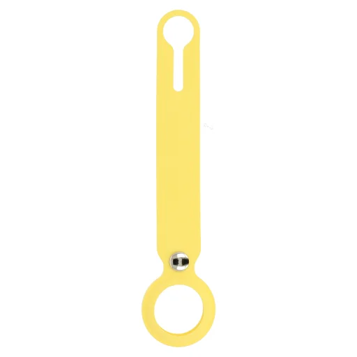 Szilikon pánt AirTag-hez sárga - 4