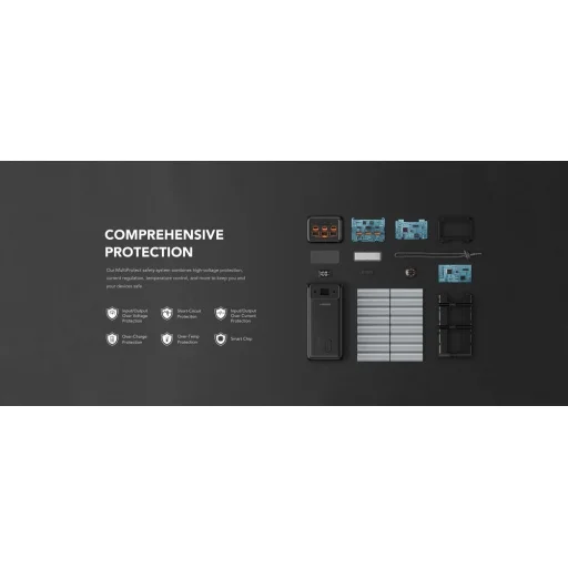 VEGER powerbank 50 000 mAh PD QC3.0 5A 22,5W Tank Lite (W5001) fekete - 19