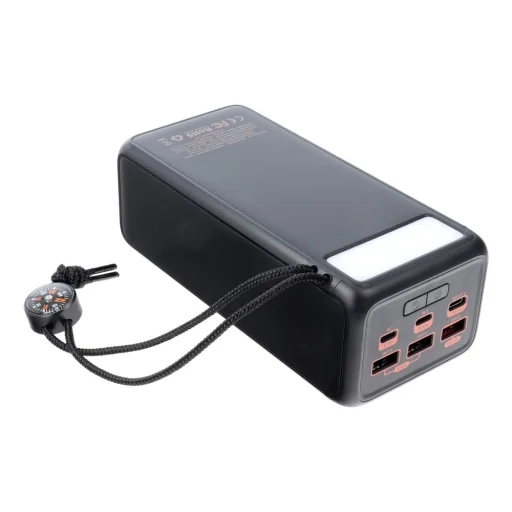 VEGER powerbank 50 000 mAh PD QC3.0 5A 22,5W Tank Lite (W5001) fekete - 22