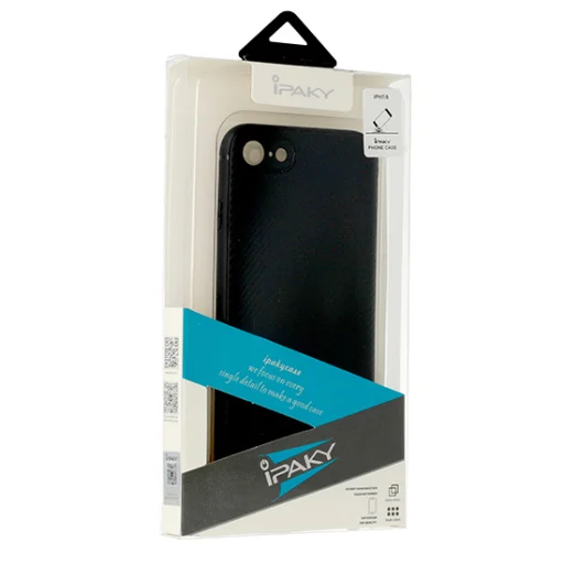 Ipaky New 360 Solid tok iPhone 6/6S fekete - 4