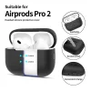 Tech-protect Silicone Apple Airpods Pro 1 / 2 Fekete - 2