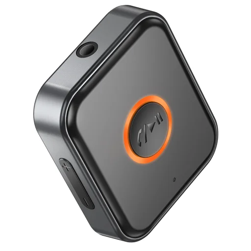 Borofone Audio Bluetooth vevő AUX BC555 Suave fekete jack adapter - 3