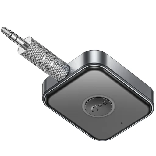 Borofone Audio Bluetooth vevő AUX BC555 Suave fekete jack adapter - 5