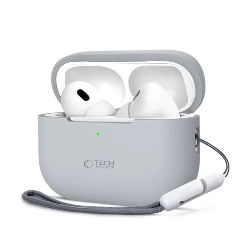 Tech-protect Szilikon Apple Airpods Pro 1 / 2 Crayon Szürke - 1