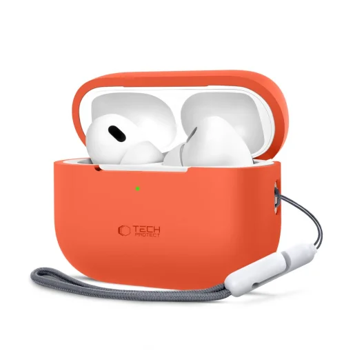 Tech-protect Silicone Apple Airpods Pro 1 / 2 Neon Narancssárga - 1