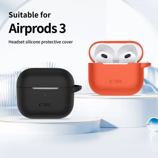 Tech-protect Silicone Hook Apple Airpods 3 Navy Blue Tok - 3