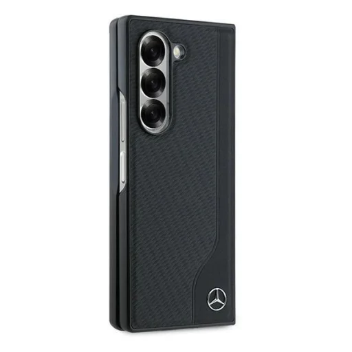 Samsung Galaxy Z Fold 6 Mercedes Mágneses Tok - Fekete - 5