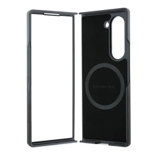 Samsung Galaxy Z Fold 6 Mercedes Mágneses Tok - Fekete - 6