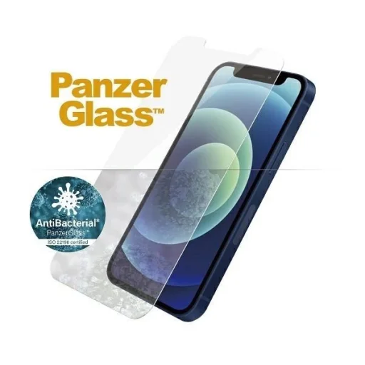 PanzerGlass Standard Super+ antibakteriális üvegfólia iPhone 12 Minihez - 2