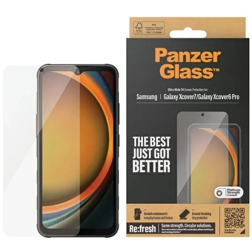 PanzerGlass Ultra-Wide Fit üvegfólia Samsung Galaxy XCover7 / XCover6 Pro - 1