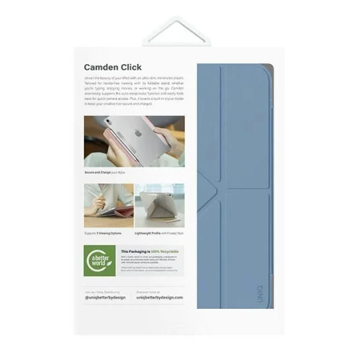 Uniq Camden Click tok iPad Air 11" (2024) - Kék - 11