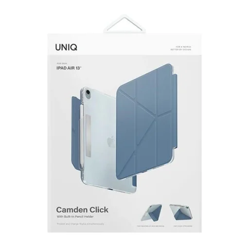 Uniq Camden Click tok iPad Air 13" (2024) - Kék - 10