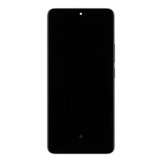 LCD kijelző + érintőpanel + előlapi borítás Poco X6 5G fekete