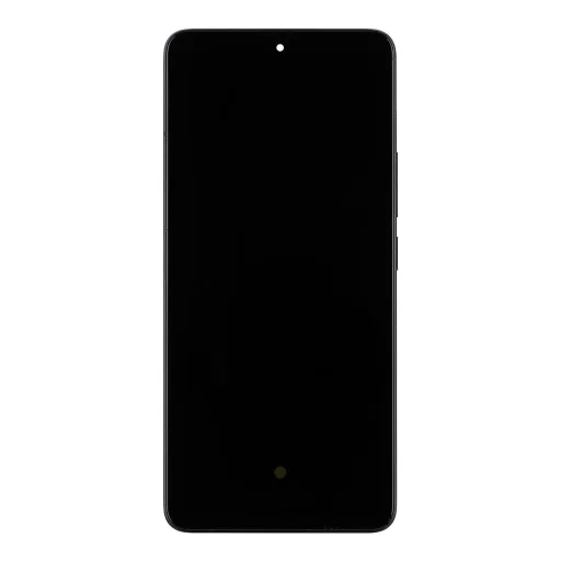LCD kijelző + érintőpanel + előlapi borítás Poco X6 5G fekete - 1